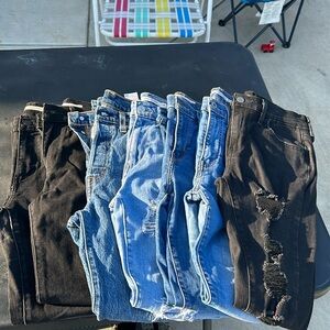 levi jeans sizes 25&26